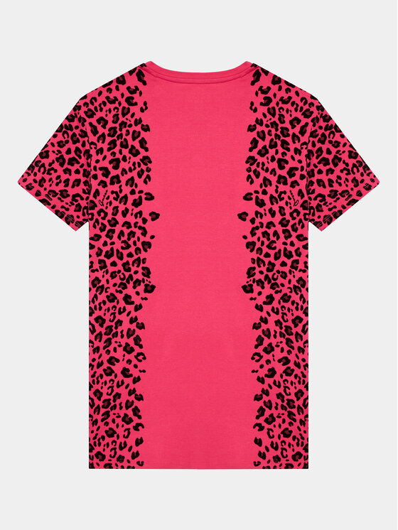 Guess Guess Тишърт J3BI21 J1314 Розов Oversize