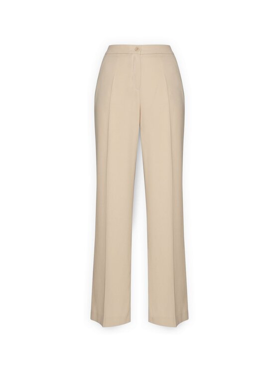 Elena Mirò Elena Mirò Pantaloni di tessuto P188P100475N062 Bianco Regular Fit