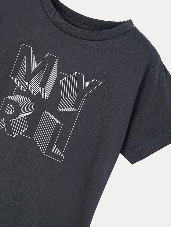 Mayoral Mayoral Тишърт 170 Сив Regular Fit