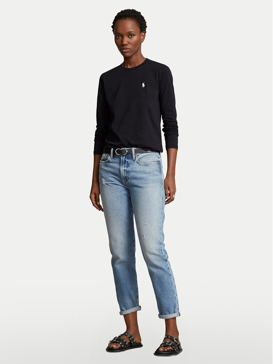 Polo Ralph Lauren Polo Ralph Lauren Halenka 211898699003 Černá Regular Fit