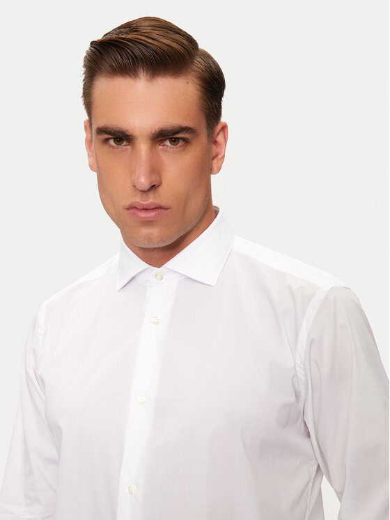 Liu Jo Camicia QXX011 T2662 Bianco Regular Fit Modivo