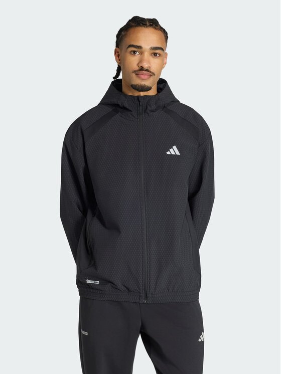 adidas adidas Bluza techniczna 167643 Czarny Regular Fit