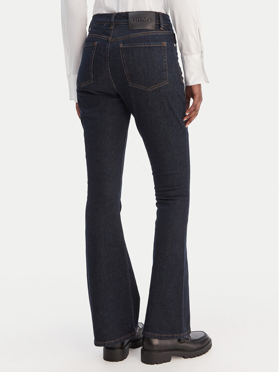 HUGO HUGO Jeans Geflare_3 50553195 Dunkelblau Flare Fit