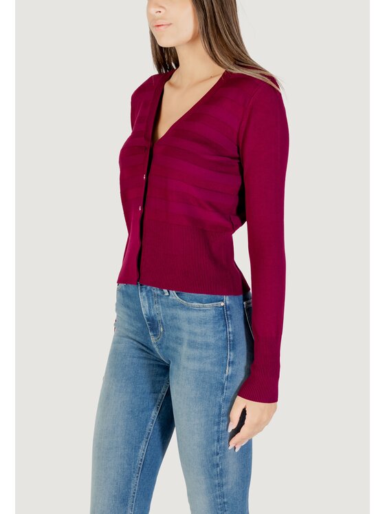 Morgan De Toi Morgan De Toi Maglione 252-MENTHI Rosso Modern Fit