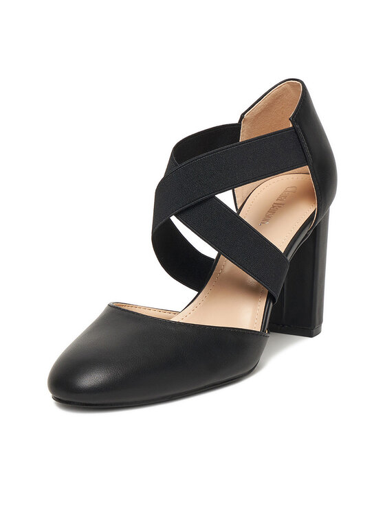 Clara Barson Clara Barson Czółenka CEO-CD24012-10 Czarny