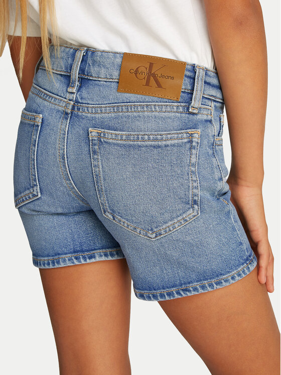 Calvin Klein Jeans Calvin Klein Jeans Szorty jeansowe IG0IG02892 Niebieski Slim Fit
