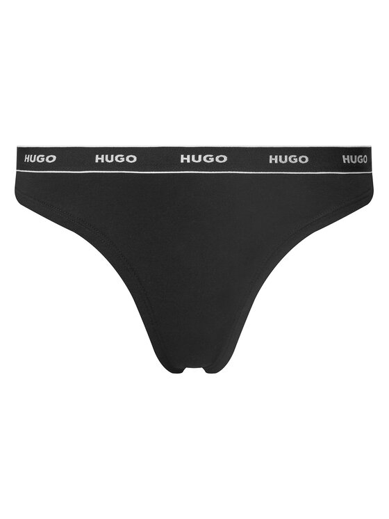 HUGO HUGO 3 db tanga Triplet Thong Stripe 50545680 Színes