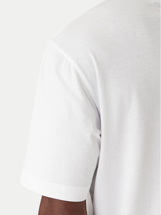 HUGO HUGO Tricou Namerix 50554350 Alb Regular Fit