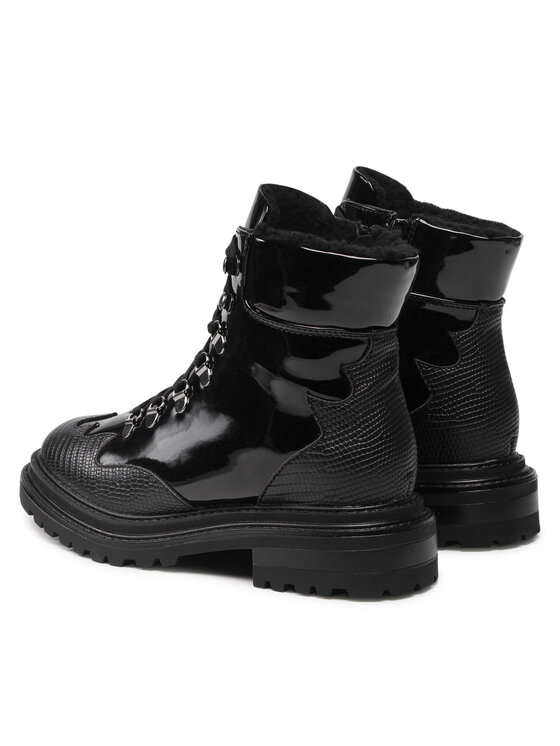 Vero Moda Vero Moda Черевики туристичні Vmlino Boot 10253198 Чорний