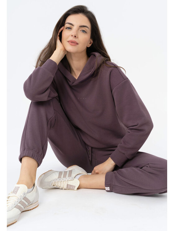 Volcano Volcano Joggery N-ZEN Fioletowy Regular Fit