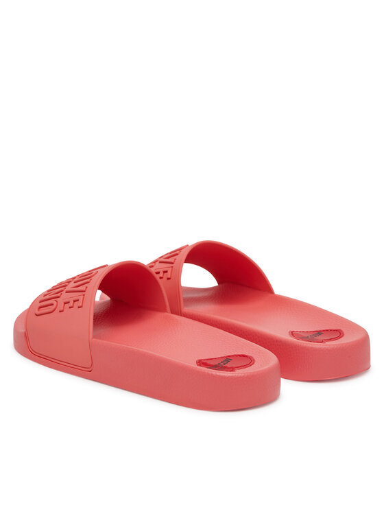 LOVE MOSCHINO LOVE MOSCHINO Šľapky JA28052G0MI15502 Koralová