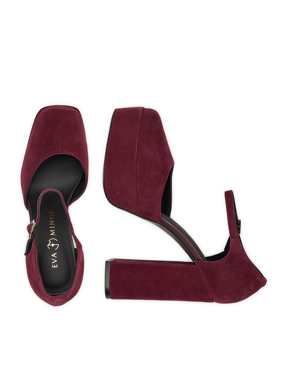 Eva Minge Eva Minge Pumps EO-NIKI-E340-70H Dunkelrot
