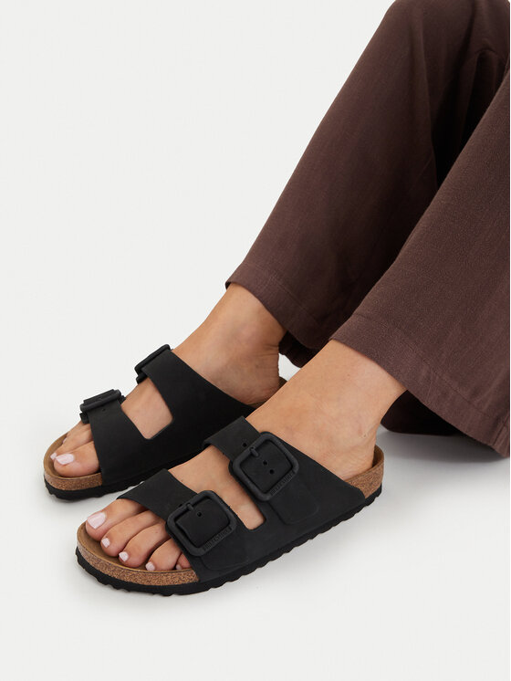 Birkenstock Birkenstock Şlapi Arizona Wire Buckle 1031771 Negru