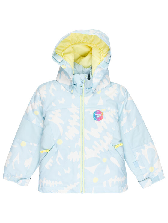 Roxy Roxy Lyžiarska bunda Snowy Tale ERLTJ03026 Modrá Regular Fit