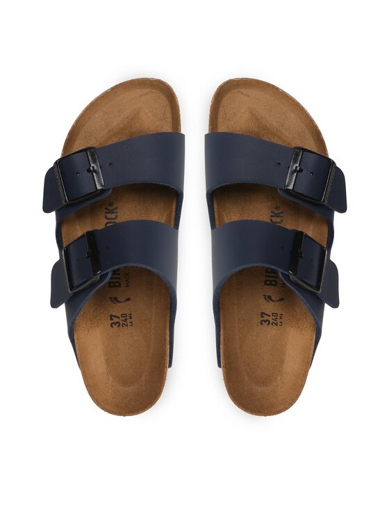 Birkenstock Birkenstock Pantoletten Arizona Birko-Flor 051753 Dunkelblau