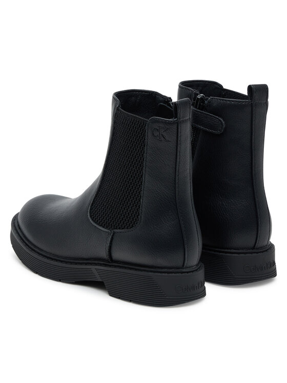 Calvin Klein Calvin Klein Botine Chelsea Boot V3X5-83184-1355 S Negru