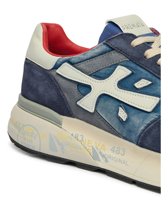 Premiata Premiata Sneakersy Mick Var 8006 Tmavomodrá