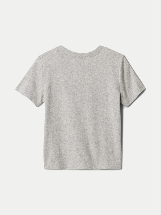 Gap Gap T-shirt 609749-04 Siva Regular Fit