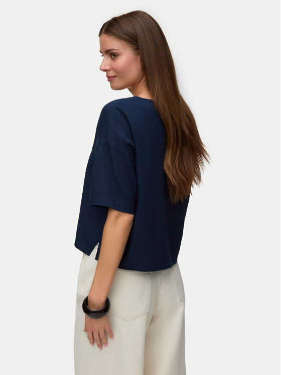 Vero Moda Vero Moda Πουκάμισο Rosie 10346914 Σκούρο μπλε Loose Fit