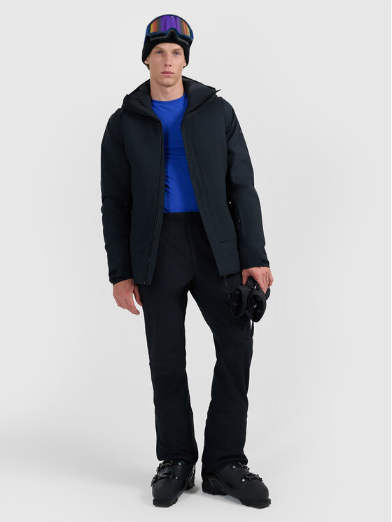 4F 4F Kurtka narciarska SKIWEAR Czarny Regular Fit