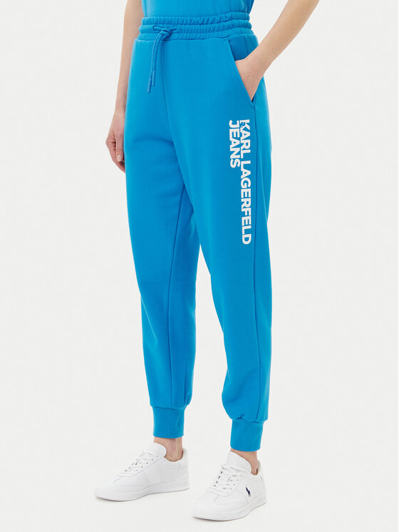 Karl Lagerfeld Jeans Karl Lagerfeld Jeans Jogginghose A1W10058 Blau Regular Fit