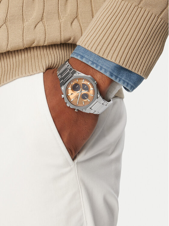 Casio Casio Zegarek Edifice EFS-S570D-5AUEF Srebrny