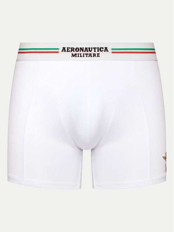 Aeronautica Militare Aeronautica Militare 2er-Set Boxershorts AM1UBX002 Weiß