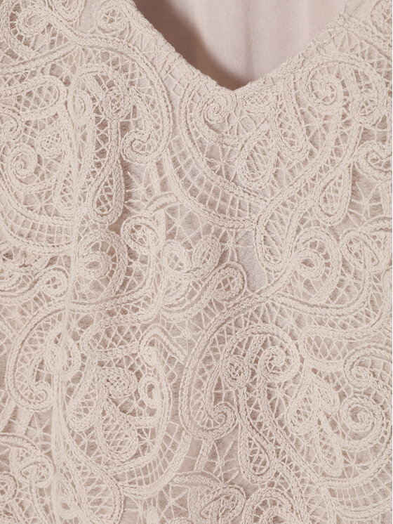 Tatuum Tatuum Coctailkleid Sono T2406.204 Beige Regular Fit