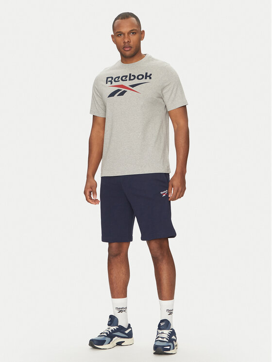 Reebok Reebok Póló 100217137 Szürke Regular Fit