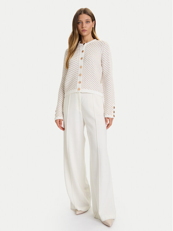 French Connection French Connection Cardigan 78ZCE Écru Regular Fit