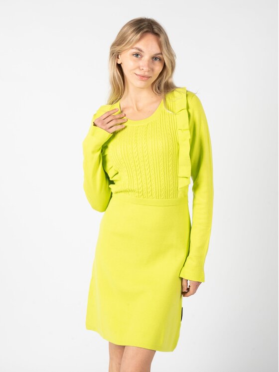 Silvian Heach Silvian Heach Vestito da giorno PGA22121VE | Komane Verde Regular Fit