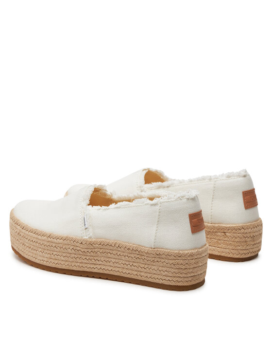 Toms Toms Еспадрильї Valencia 10019820 Білий