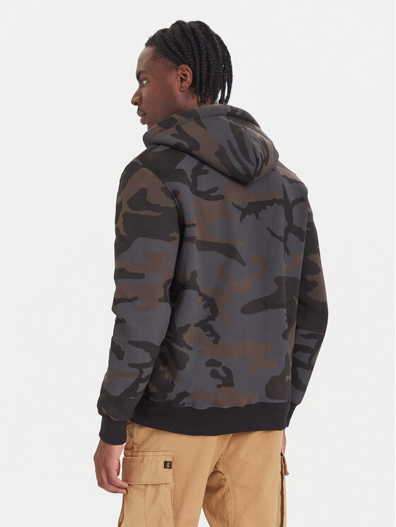 Alpha Industries Alpha Industries Bluza Basic 178312C Zielony Regular Fit