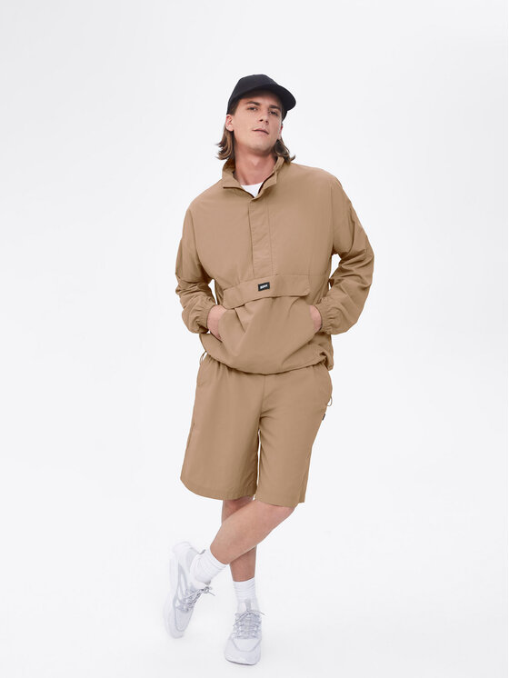 Pantaloncini sportivi SP22-SKM101 Marrone Regular