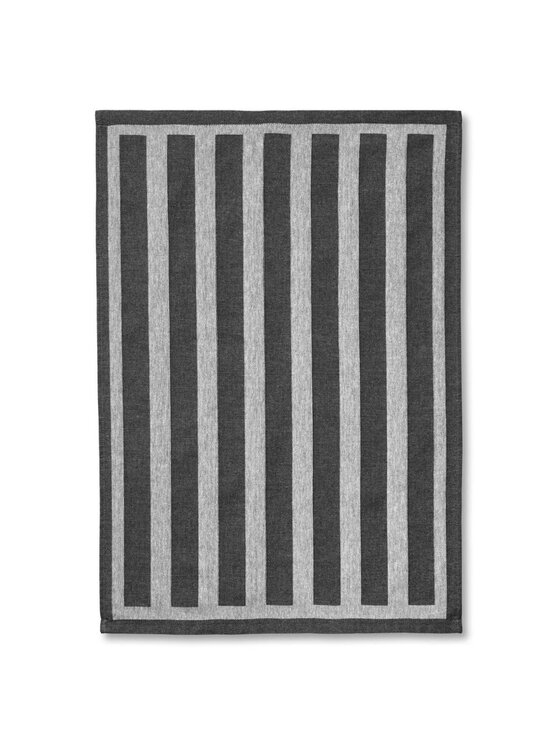 La Mania La Mania Komplet ścierek Stripes 3 szt. Szary