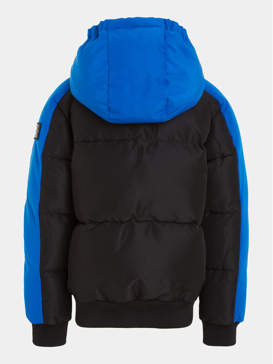 Calvin Klein Jeans Calvin Klein Jeans Kurtka puchowa Color Block IB0IB01722 Czarny Regular Fit