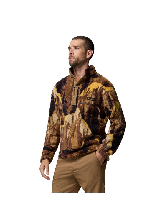 Columbia Columbia Polar Helvetia™ II Printed Half Snap Fleece Kolorowy Regular Fit