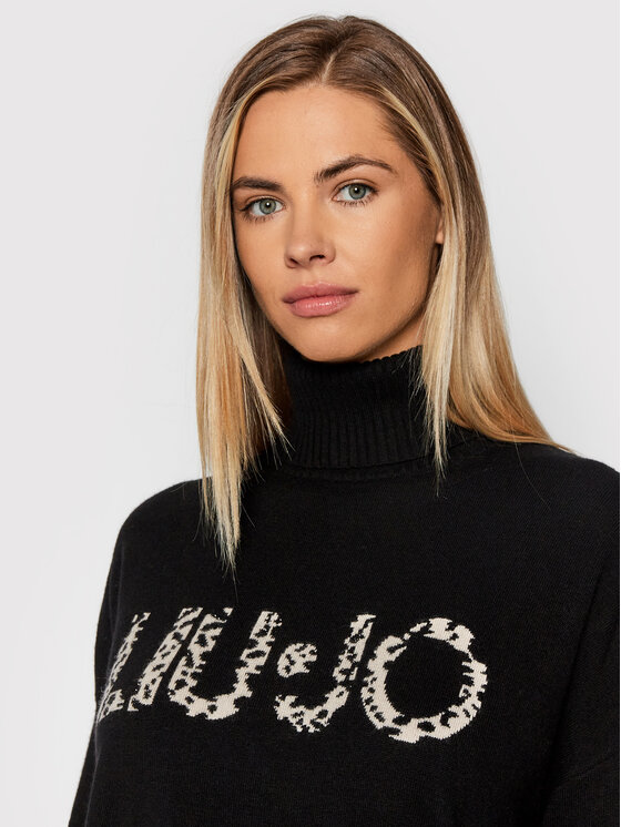 Liu Jo Liu Jo Dolčevita WF1497 MA14G Crna Regular Fit