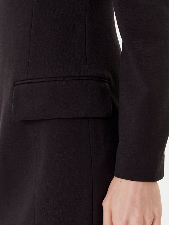 Armani Exchange Armani Exchange Kleid für den Alltag XW000661 AF16142 UC001 Schwarz Regular Fit