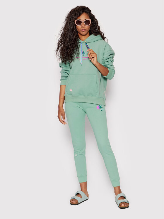 Felpa Aurena Verde Regular Fit
