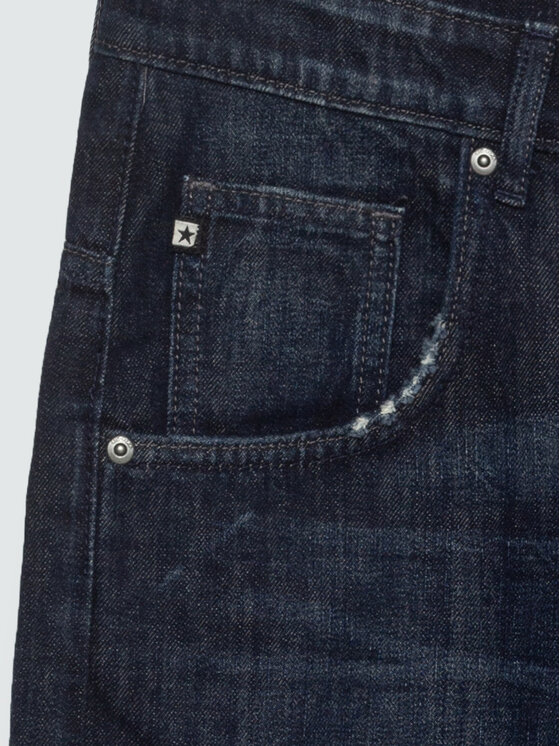 BIG STAR BIG STAR Kurtka jeansowa CONNER Granatowy Regular Fit