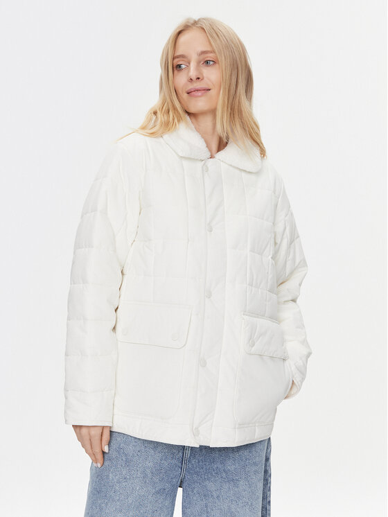 Vans Geacă Millie Jacket Mte VN000F8SFS81 Écru Regular Fit