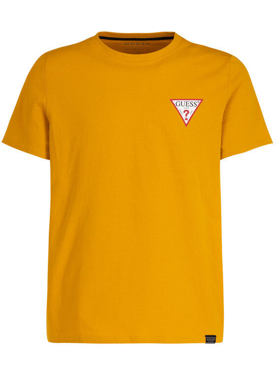Guess Guess T-Shirt M93I08 K8FQ0 Žlutá Regular Fit
