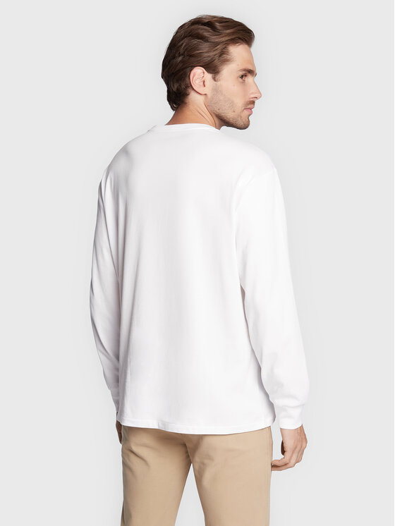 Polo Ralph Lauren Polo Ralph Lauren Majica z dolgimi rokavi 710671467004 Bela Classic Fit