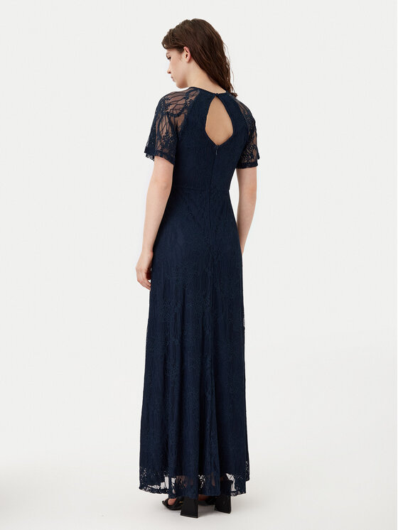 Vila Vila Abendkleid Femma 14100349 Dunkelblau Regular Fit