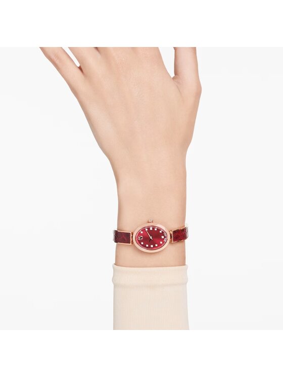 Swarovski Swarovski Zegarek Crystal Rock 5675998 Czerwony