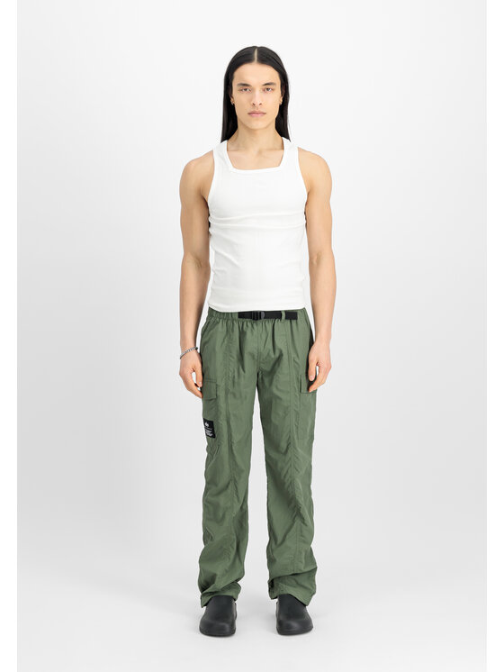 Alpha Industries Alpha Industries Spodnie cargo Nylon Cargo Pant Zielony Straight Leg