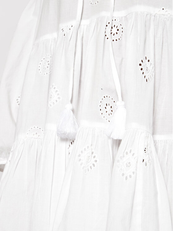 Seafolly Rochie de vară Embroidery 54155 Alb Regular Fit