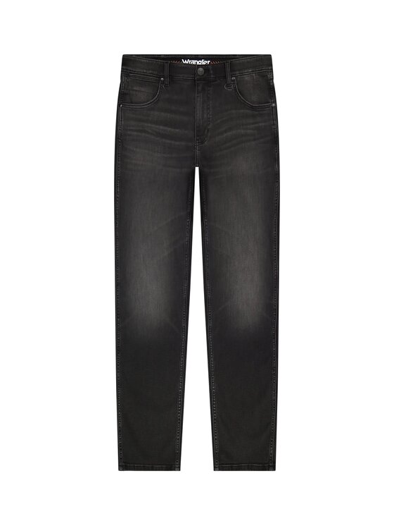 Wrangler Wrangler Jeansy 112377796 Czarny Regular Fit