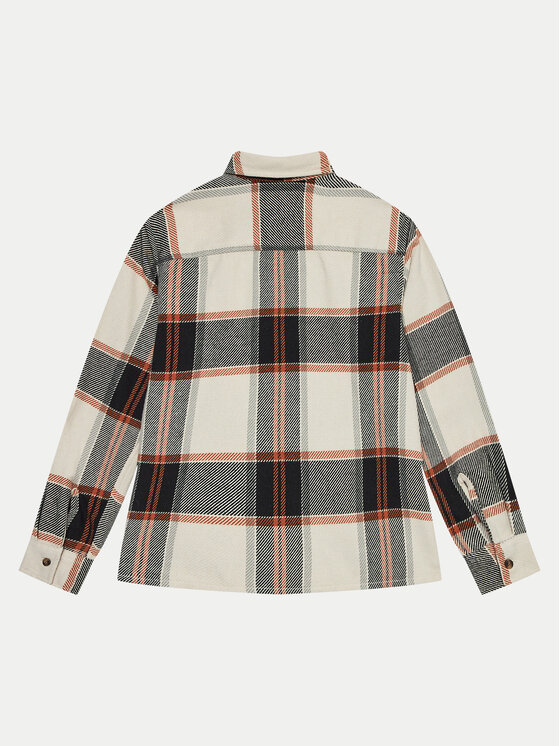 Jack & Jones Junior Jack & Jones Junior Koszula Darren 12260050 Beżowy Oversize